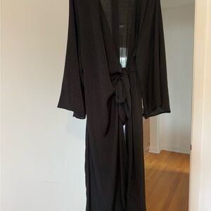 H&M Elegant Black Maxi Dress